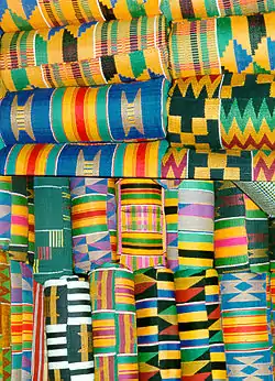 Image 8Ashanti Kente cloth patterns (from Culture of Africa)