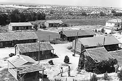 Kibbutz Zikim in 1956