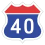 Expressway No.40 shield}}