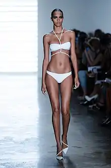 Image 9The Brazilian model Lais Ribeiro at New York Fashion Week, 2013 (from Women's beachwear fashion)