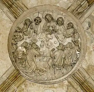 Vault key sculpture – the Last Supper