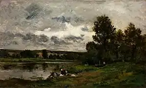 Les Laveuses (1873) Aberdeen Art Gallery