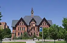 Montana Hall, Montana State University, Bozeman, Montana, 1896-98.