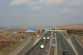 M62 J22 from Pennine Way.JPG