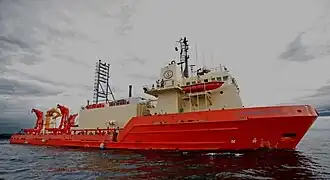 MV C Champion, a submarine and special warfare support vessel