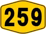 Federal Route 259 shield}}