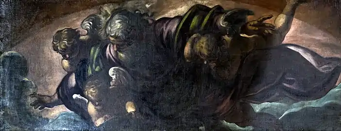 God the Father in Glory by Tintoretto