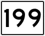 State Route 199 marker