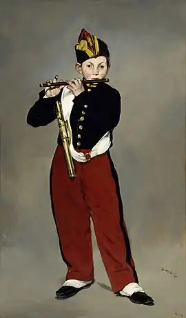 Young Flautist, or The Fifer, 1866, Musée d'Orsay