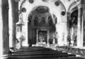 Nave, view of the choir with high altar (as of 1920)