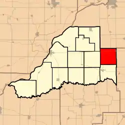 Location in Mason County