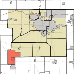 Location in St. Joseph County