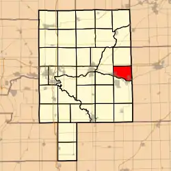 Location in LaSalle County