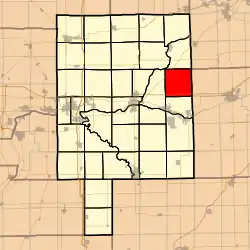 Location in LaSalle County