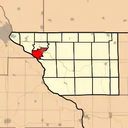Location in Jo Daviess County