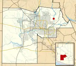 Location in Maricopa County, Arizona