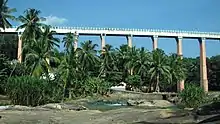 Mathur Aqueduct, near Thiruvattar, is the longest Aqueduct in South Asia