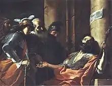Belisarius receiving alms, 1665-1669, 152 x 198 cm, Museum Boijmans Van Beuningen, Rotterdam