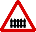 Gated level crossing