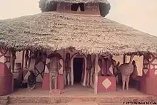 An Mbari shrine house