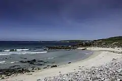 Image 33Sandy beach at Mealista, LewisCredit: Peter Moore