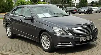 Sedan (standard wheelbase) (W212, pre-facelift)