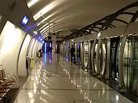 Line 14 platforms at Olympiades