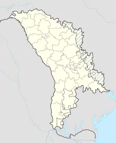 Ciorescu is located in Moldova