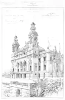 Monte Carlo Concert Hall, facade