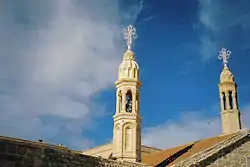 Image 221. picture on portal: The prominent towers of Dayro d-Mor Gabriel; 15th December 2005