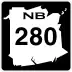 Route 280 marker