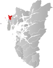 Haugesund within Rogaland