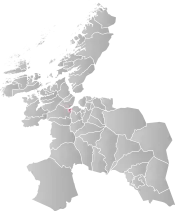 Orkanger within Sør-Trøndelag