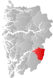 Eidfjord within Vestland