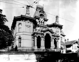 Former Napoleon Hill mansion (1881-1930).