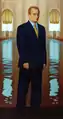 «Russian President in the Kremlin Putin». 2000, 150×80.
