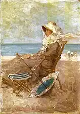 Woman on the Beach
