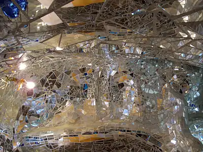 Giardino dei Tarocchi (Italian: Garden of Tarot) – a sculpture garden based on the esoteric tarot created by the French artist Niki de Saint Phalle in Pescia Fiorentina, località Garavicchio, province of Grosseto, Tuscany, Italy.