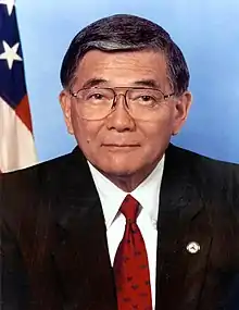 Norman Y. MinetaSecretary of Transportation(announced January 2, 2001)