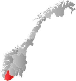 Official logo of Sirdal kommune