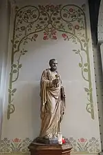 St. Peter with the key to the Kingdom