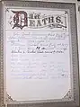 Death record