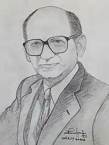 Königsberger - A pencil sketch by Sarbjit Bahga