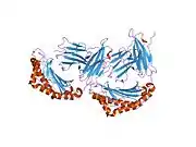 1zvs: Crystal structure of the first class MHC mamu and Tat-Tl8 complex