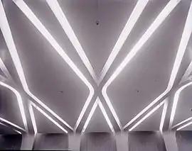 Pirelli Tower, Milan (1956–1961), interior