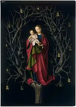 Madonna of the Dry Treeby Petrus Christus