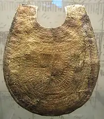 Gold-leaf pectoral, Regolini-Galassi tomb