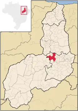 Location in Piauí state