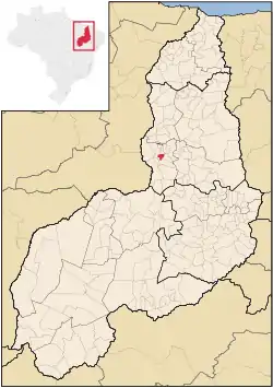 Location in Piauí state