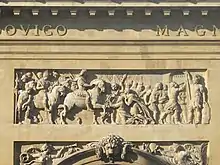 North face : capture of the town of Maastricht.